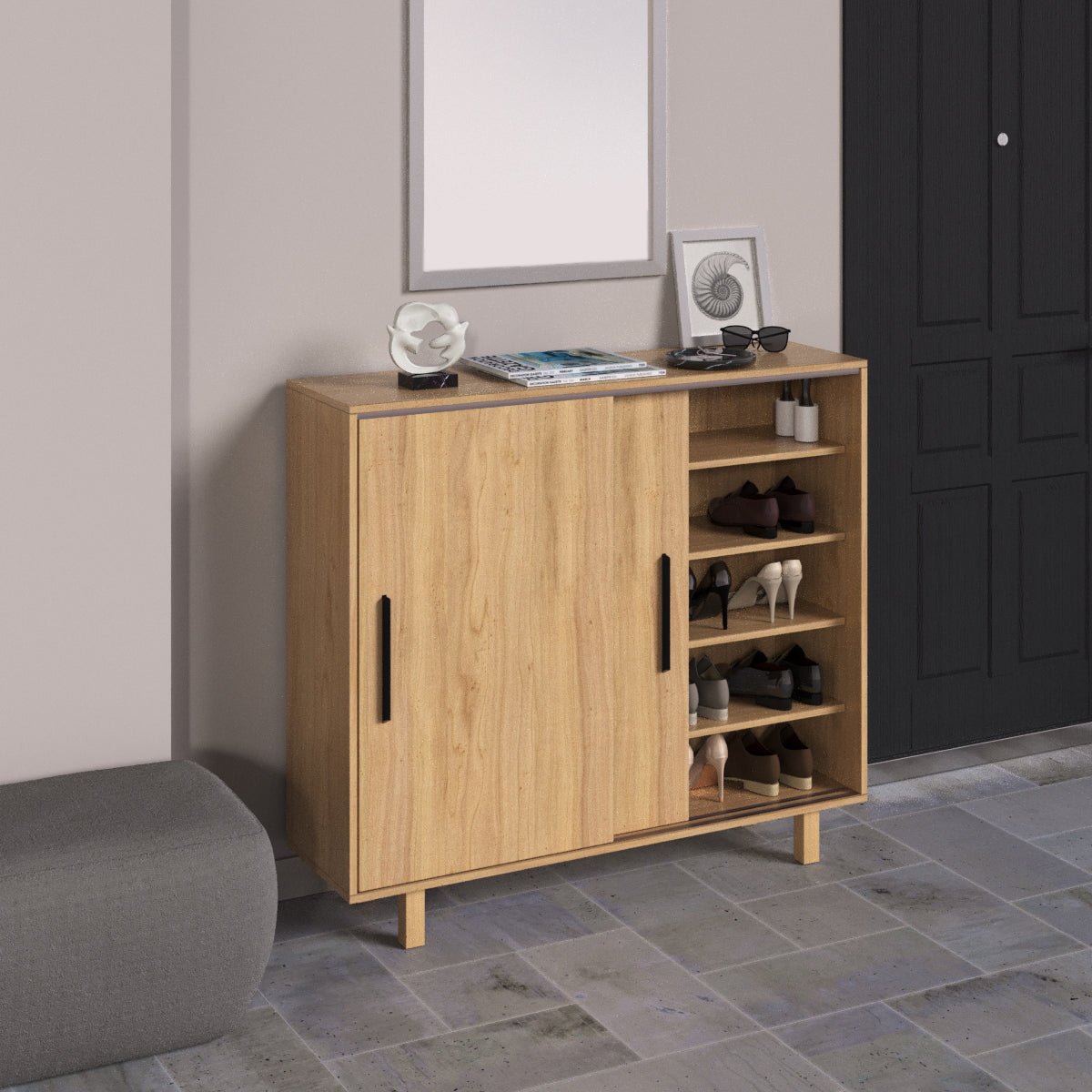 Custom Shoe Rack Sliding Drawers - Saveit
