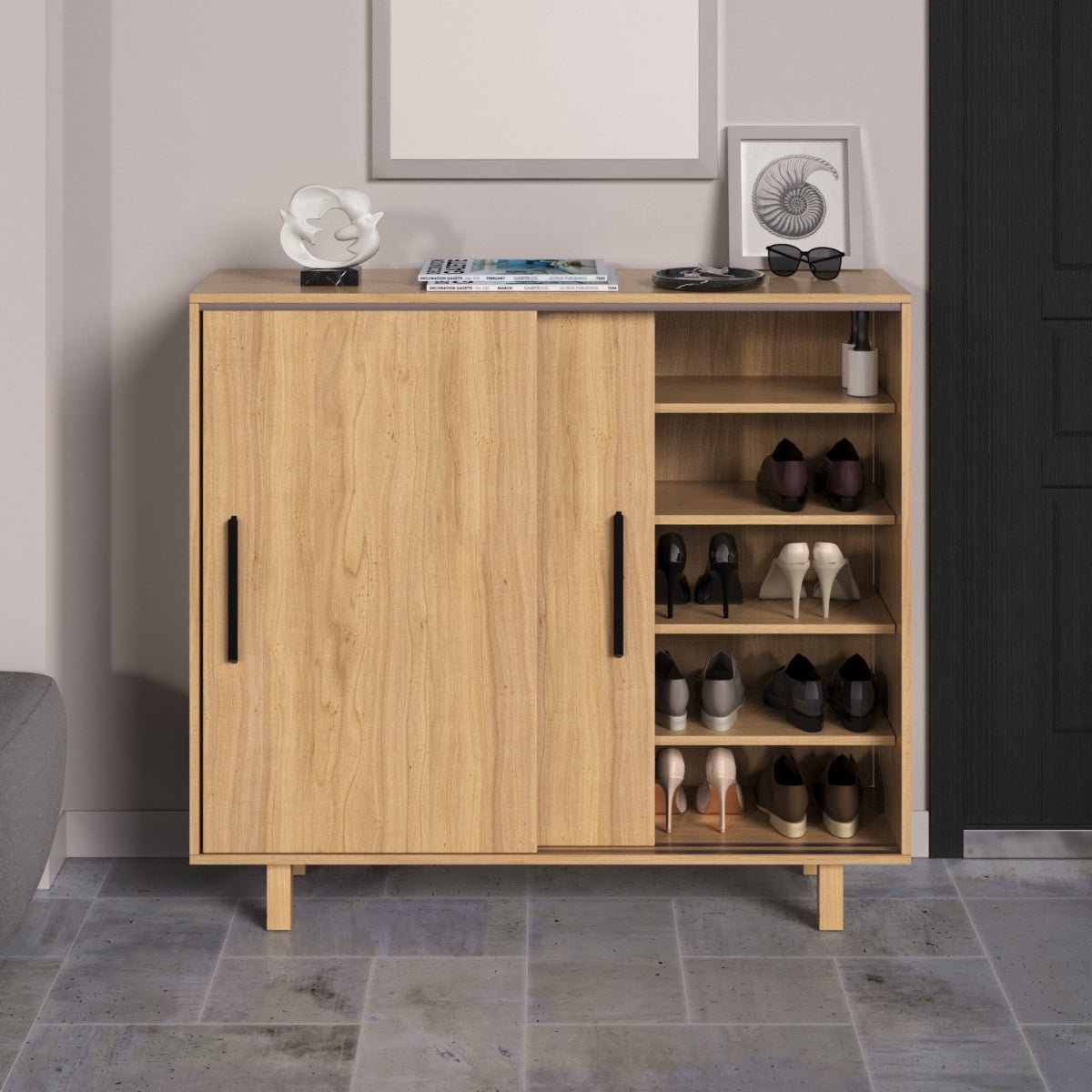 Custom Shoe Rack Sliding Drawers - Saveit
