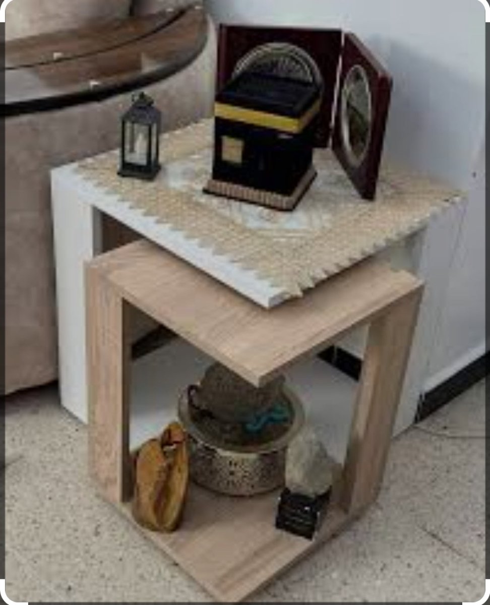 Two - piece side table 60x40x40 cm - Saveit