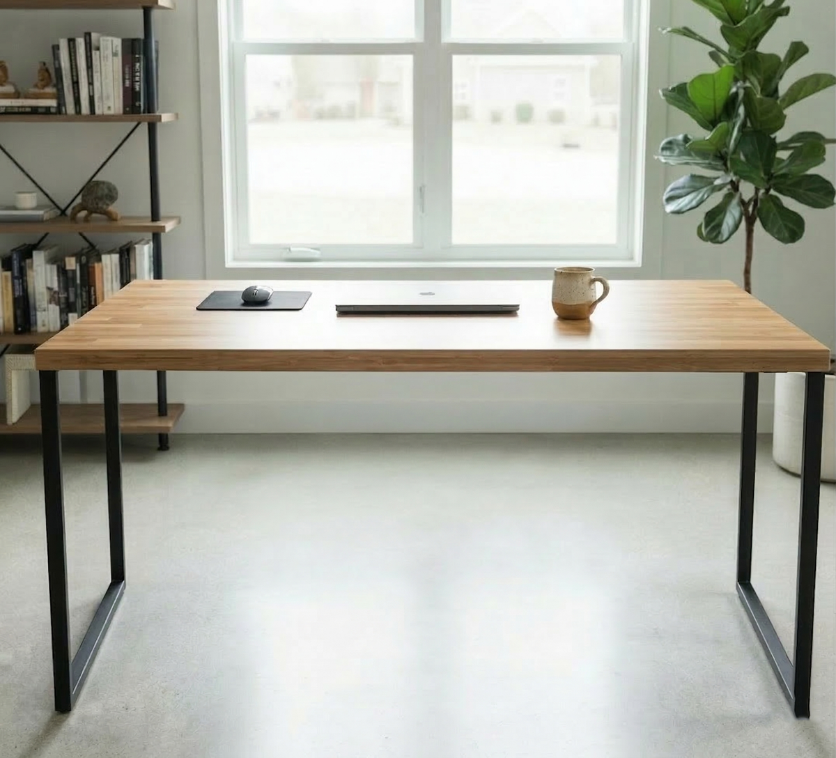 Versatile Desk - Choose from 3 Sizes and 4 Steel Legs Colors