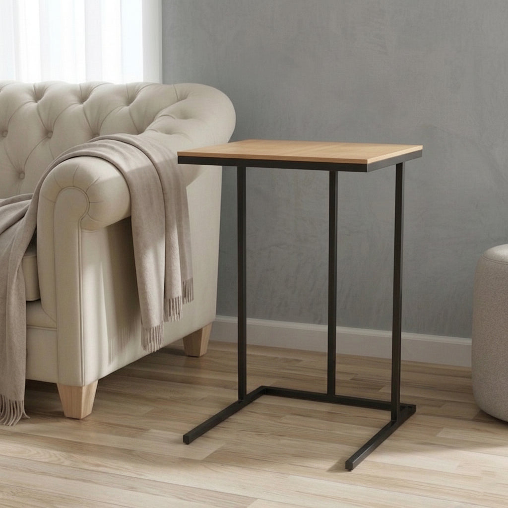 Set of 2 Side Tables - Choose from 2 Legs Colors