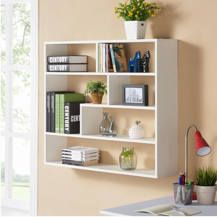 Wall Shelves 80 x 60 x 15 cm White