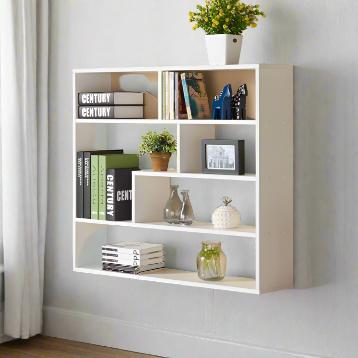 Wall Shelves 80 x 60 x 15 cm White